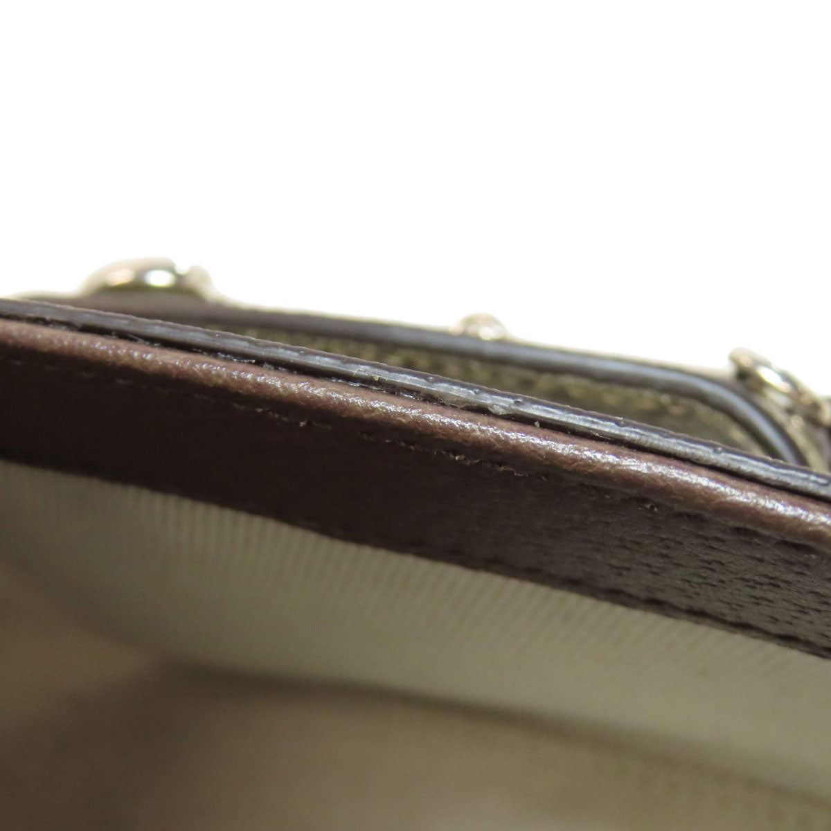 GUCCI グッチ 774209 ワンショルダー ホースビット GG 2WAY ショルダーバッグ PVC レディース 中古