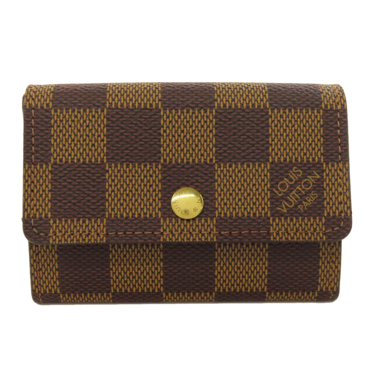 LOUIS VUITTON ルイヴィトン M61930 ポルトモネ・プラ コインケース ダミエキャンバス レディース 中古