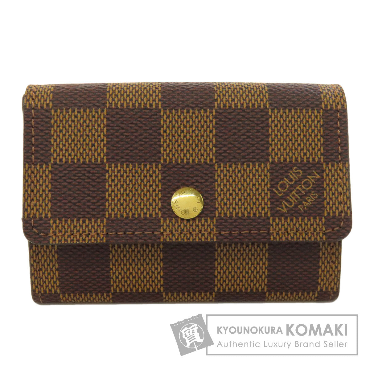 LOUIS VUITTON ルイヴィトン M61930 ポルトモネ・プラ コインケース ダミエキャンバス レディース 中古