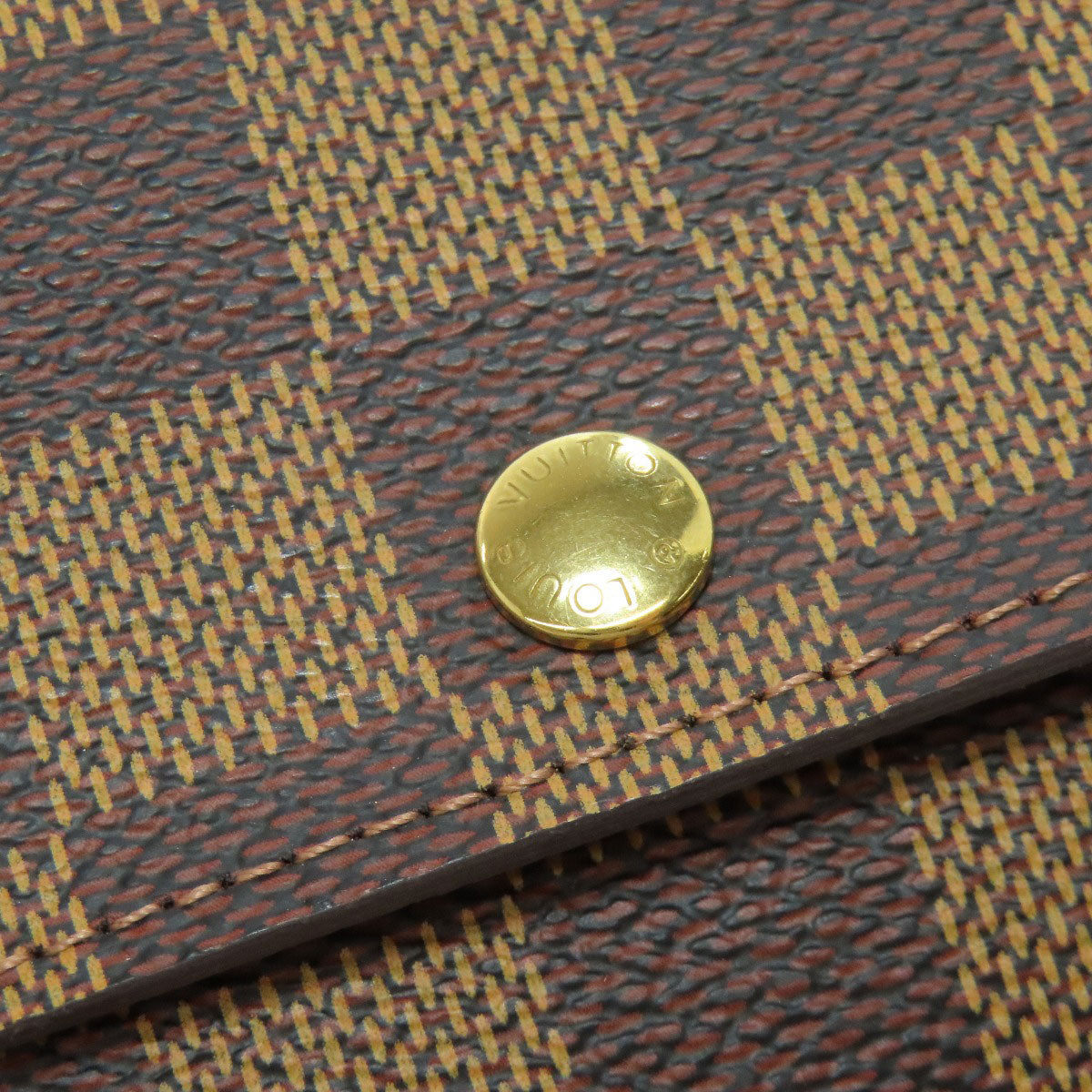 LOUIS VUITTON ルイヴィトン M61930 ポルトモネ・プラ コインケース ダミエキャンバス レディース 中古