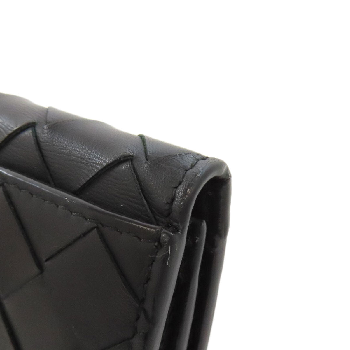 BOTTEGA VENETA ボッテガヴェネタ イントレチャート 長財布（小銭入れなし） カーフ レディース 中古