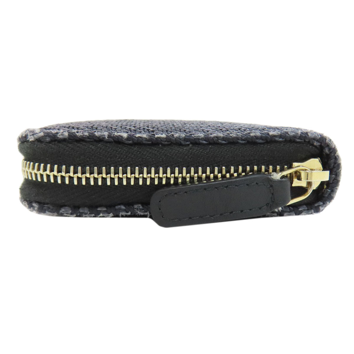 CHANEL シャネル ドーヴィル スモールジップウォレット 長財布（小銭入れあり） キャンバス レディース 中古