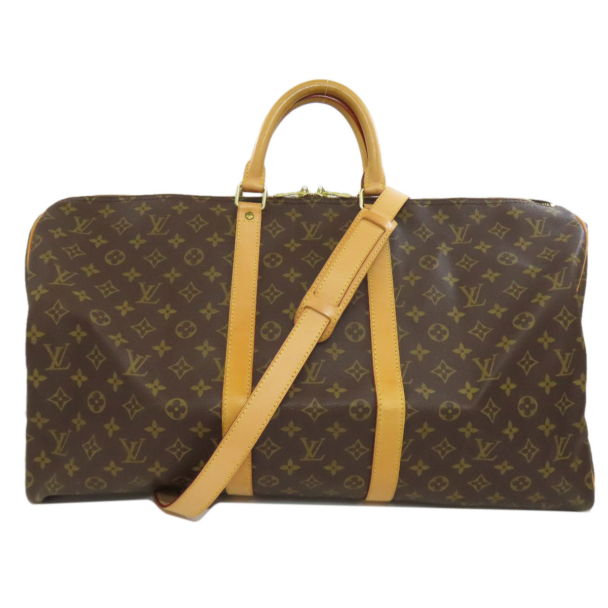 LOUIS VUITTON ルイヴィトン M41414 キーポル バンドリエール55 ボストンバッグ モノグラムキャンバス レディース 中古