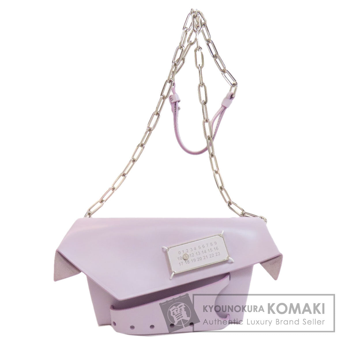 MaisonMargiela メゾン・マルジェラ スナッチト スモール ショルダーバッグ PVC レディース 中古