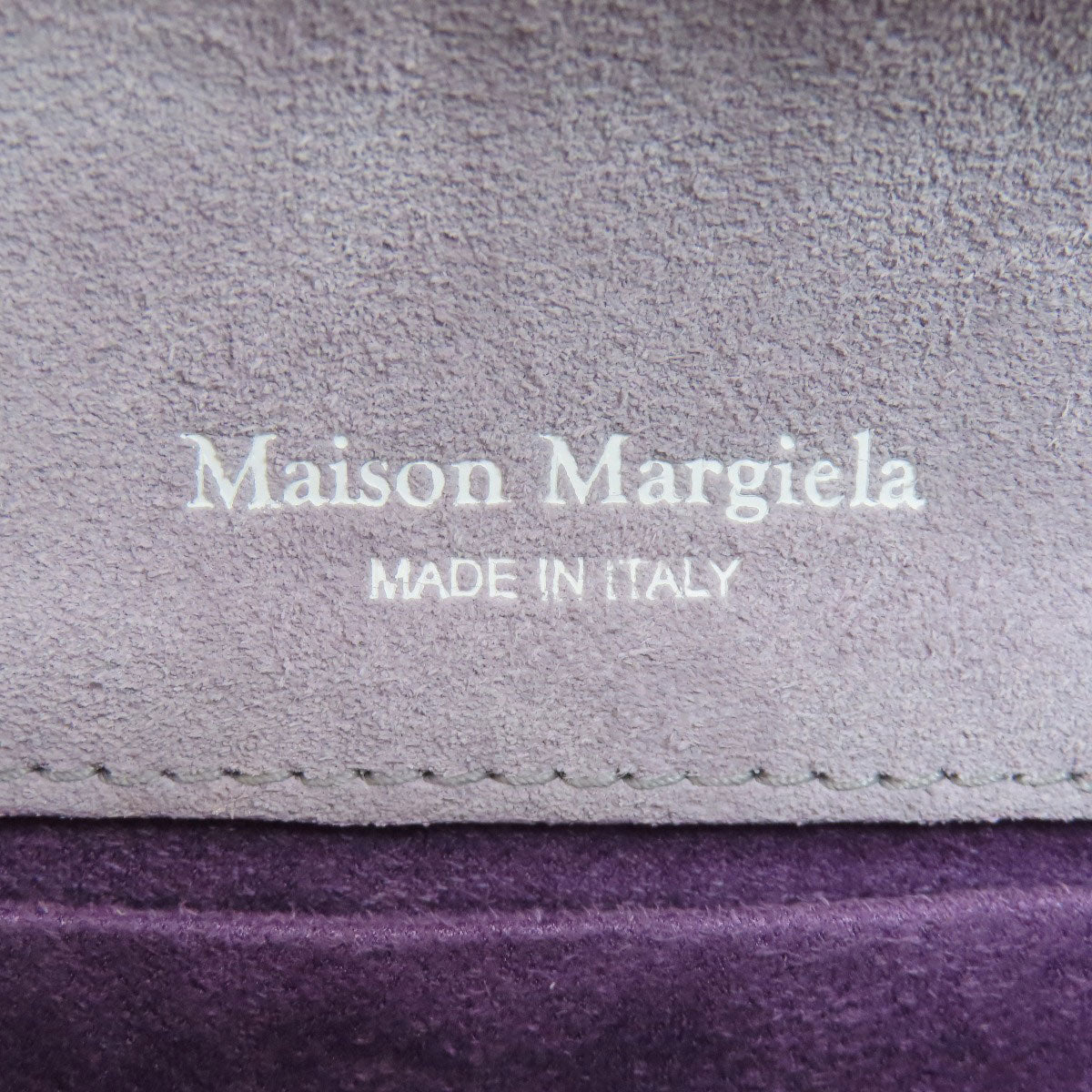MaisonMargiela メゾン・マルジェラ スナッチト スモール ショルダーバッグ PVC レディース 中古