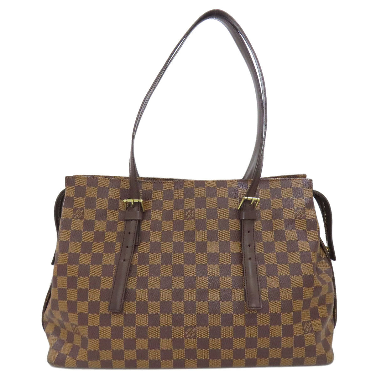 LOUIS VUITTON ルイヴィトン N51119 チェルシー トートバッグ ダミエキャンバス レディース 中古