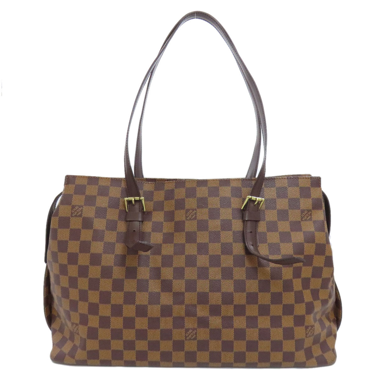 LOUIS VUITTON ルイヴィトン N51119 チェルシー トートバッグ ダミエキャンバス レディース 中古