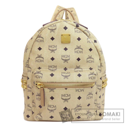 MCM エムシーエム ロゴ リュック・デイパック PVC レディース 中古