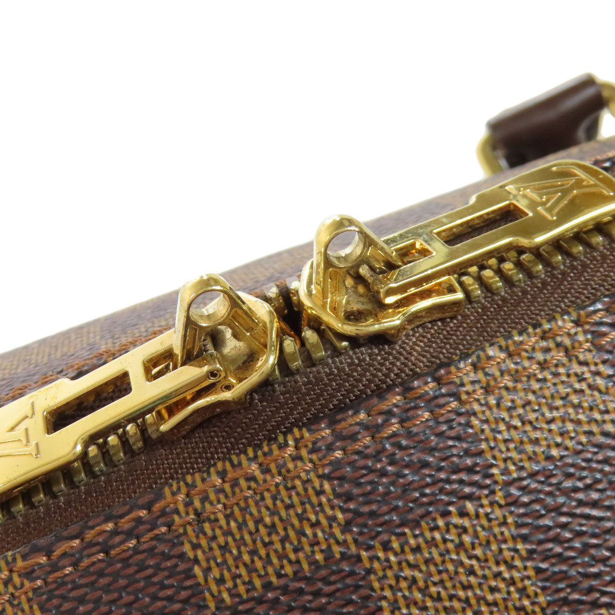 LOUIS VUITTON ルイヴィトン N41122 ポルト ドキュマン・ヴォワヤージュGM ビジネスバッグ ダミエキャンバス メンズ 中古
