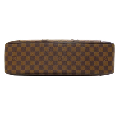 LOUIS VUITTON ルイヴィトン N41122 ポルト ドキュマン・ヴォワヤージュGM ビジネスバッグ ダミエキャンバス メンズ 中古
