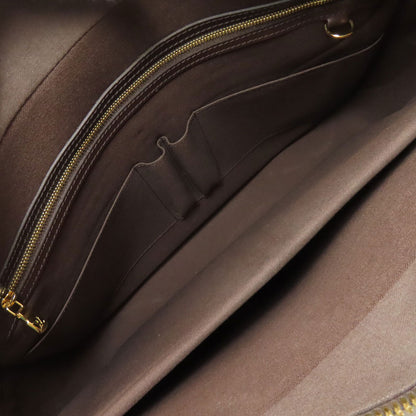 LOUIS VUITTON ルイヴィトン N41122 ポルト ドキュマン・ヴォワヤージュGM ビジネスバッグ ダミエキャンバス メンズ 中古
