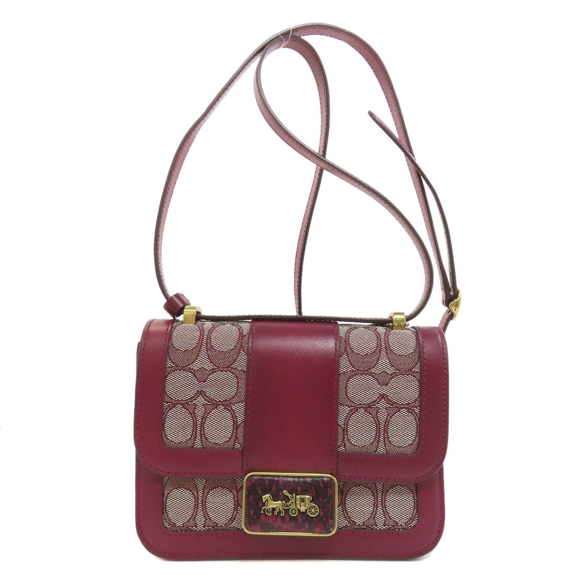 COACH コーチ C3760 アリーショルダーバッグ ショルダーバッグ キャンバス レディース 中古