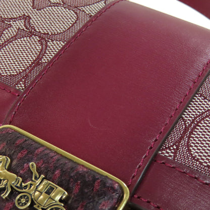 COACH コーチ C3760 アリーショルダーバッグ ショルダーバッグ キャンバス レディース 中古