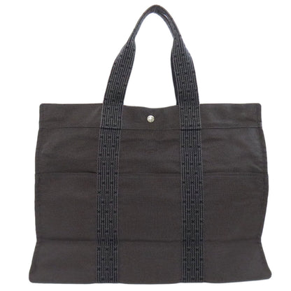 HERMES エルメス エールラインGM トートバッグ キャンバス レディース 中古