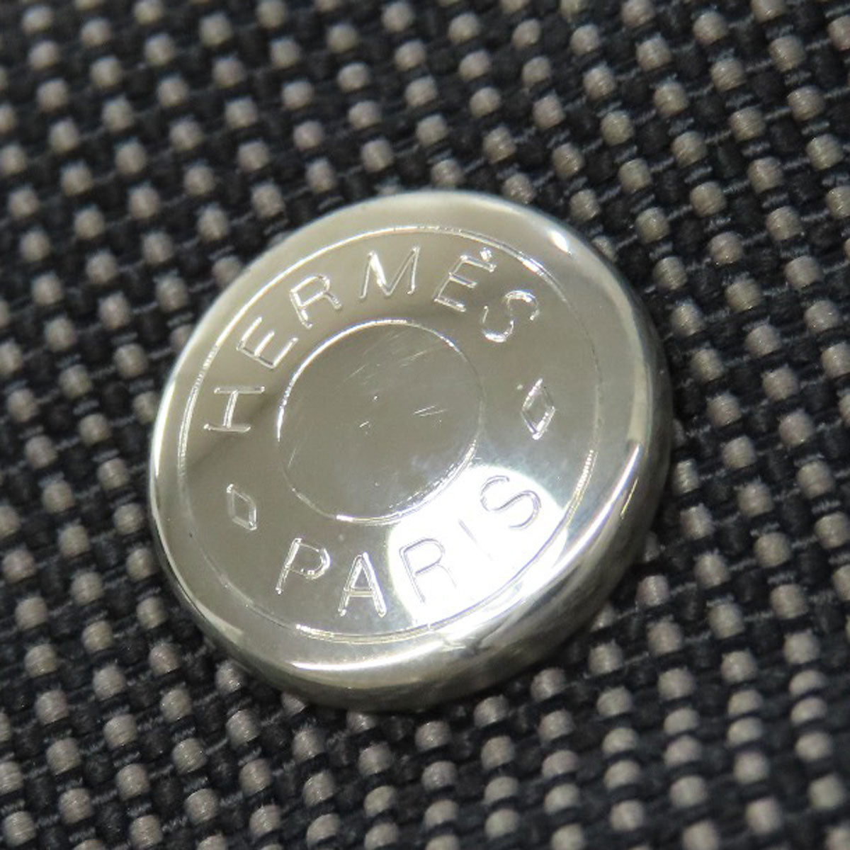 HERMES エルメス エールラインGM トートバッグ キャンバス レディース 中古