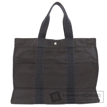 HERMES エルメス エールラインGM トートバッグ キャンバス レディース 中古