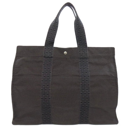 HERMES エルメス エールラインGM トートバッグ キャンバス レディース 中古