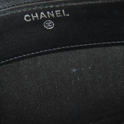 CHANEL シャネル ココマーク シルバー金具 長財布（小銭入れあり） グレインド カーフスキン レディース 中古