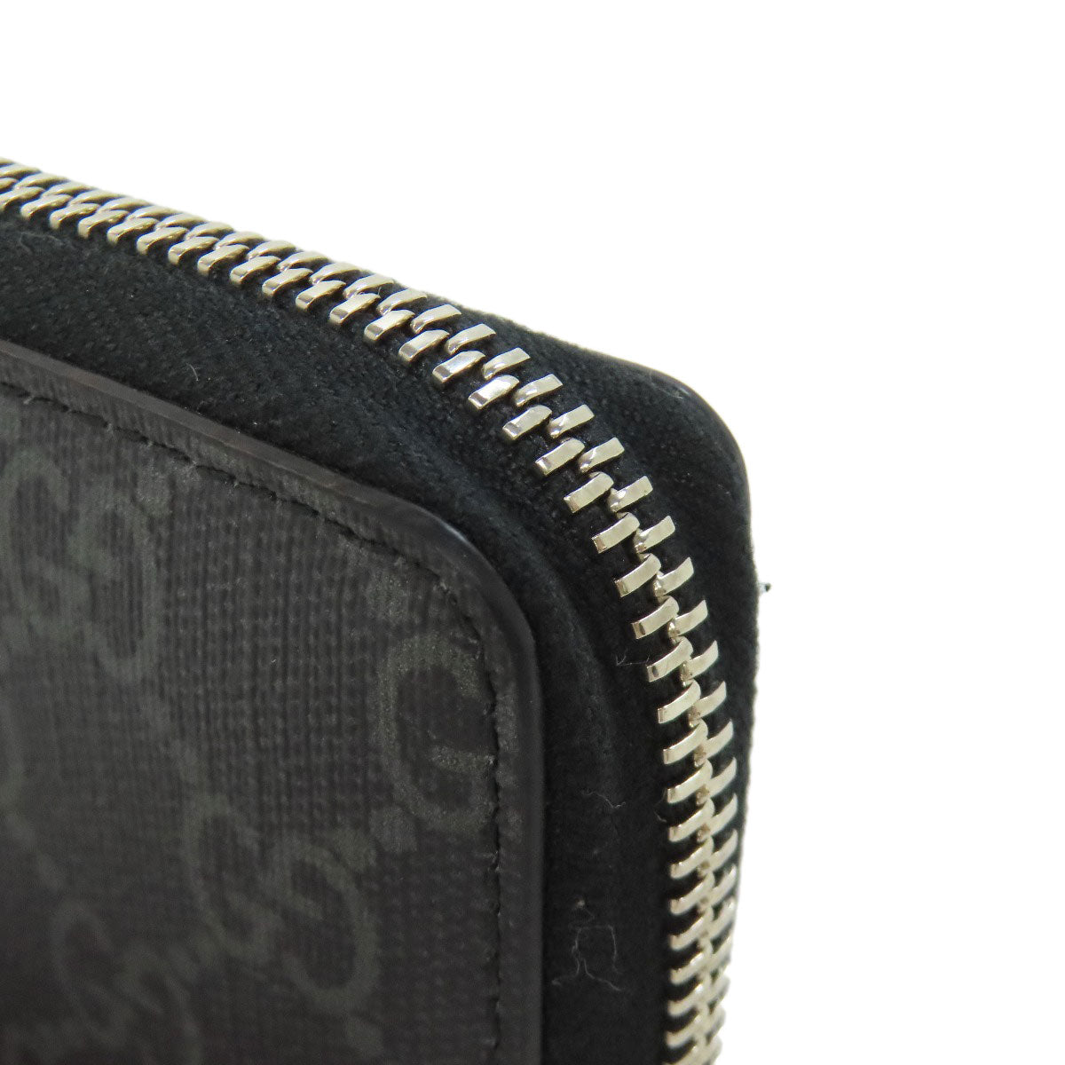 GUCCI グッチ 451276 ウルフ GGスプリーム カードケース PVC レディース 中古