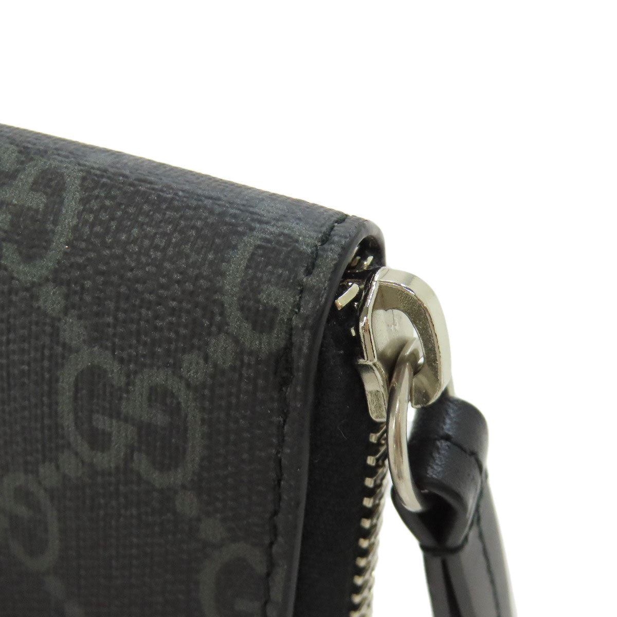 GUCCI グッチ 451276 ウルフ GGスプリーム カードケース PVC レディース 中古