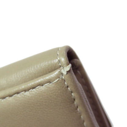 LOEWE ロエベ アナグラム 二つ折り財布（小銭入れあり） ラムスキン レディース 中古