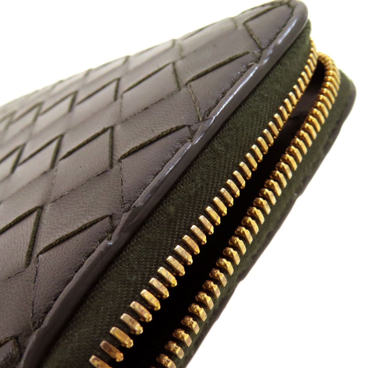 BOTTEGA VENETA ボッテガヴェネタ イントレチャート 長財布（小銭入れあり） カーフ レディース 中古