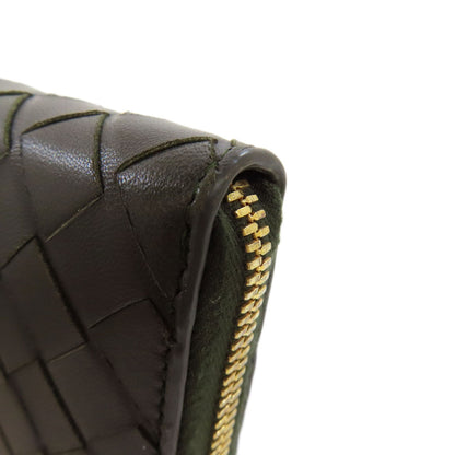 BOTTEGA VENETA ボッテガヴェネタ イントレチャート 長財布（小銭入れあり） カーフ レディース 中古