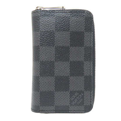 LOUIS VUITTON ルイヴィトン N63076 ジッピー・コインパース コインケース ダミエキャンバス メンズ 中古