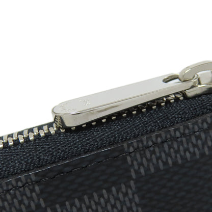 LOUIS VUITTON ルイヴィトン N63076 ジッピー・コインパース コインケース ダミエキャンバス メンズ 中古