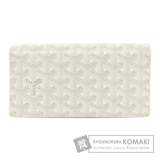 GOYARD ゴヤール ヘリンボーン柄 長財布（小銭入れあり） PVC レディース 中古