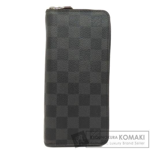 LOUIS VUITTON ルイヴィトン ジッピー・ウォレット ヴェルティカル 長財布（小銭入れあり） ダミエキャンバス レディース 中古