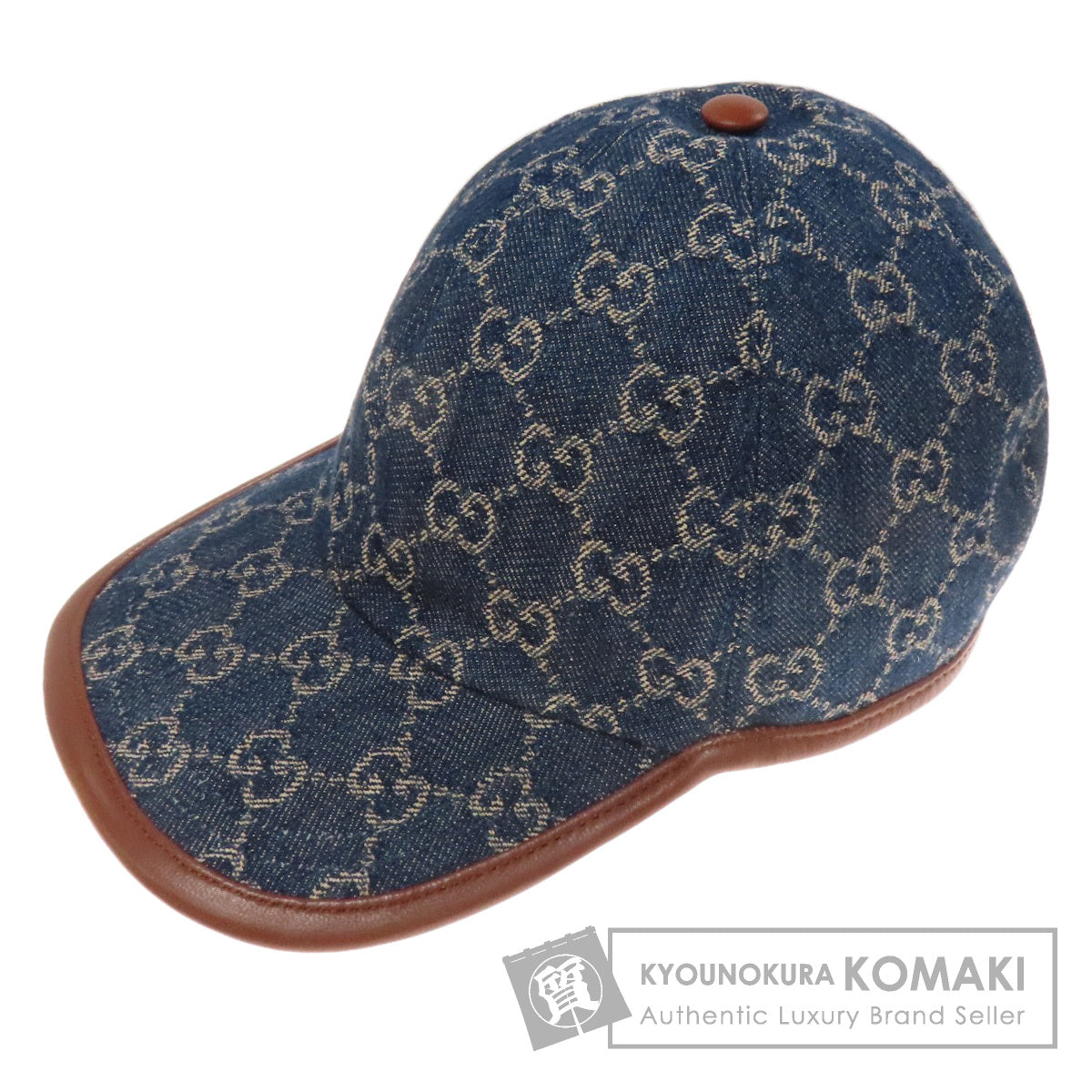 GUCCI グッチ 656206 GGキャンバス ベースボールキャップ 帽子 キャンバス レディース 中古