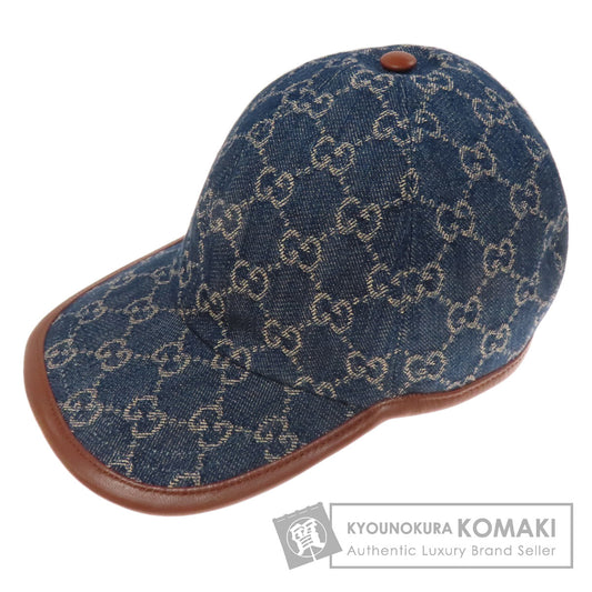GUCCI グッチ 656206 GGキャンバス ベースボールキャップ 帽子 キャンバス レディース 中古