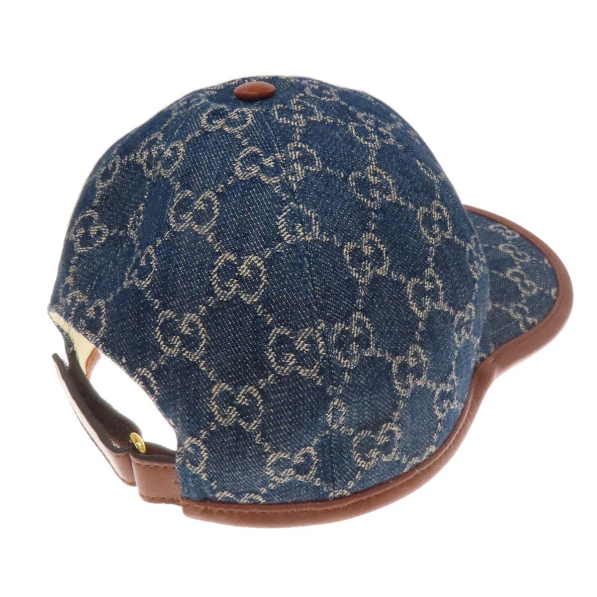 GUCCI グッチ 656206 GGキャンバス ベースボールキャップ 帽子 キャンバス レディース 中古