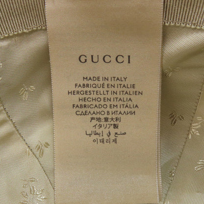 GUCCI グッチ 656206 GGキャンバス ベースボールキャップ 帽子 キャンバス レディース 中古