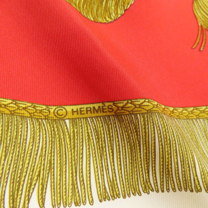 HERMES エルメス カレ90 サーベル飾袋 スカーフ シルク レディース 中古