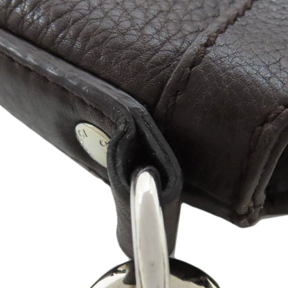 GUCCI グッチ 233329 ロゴ ショルダーバッグ カーフ レディース 中古