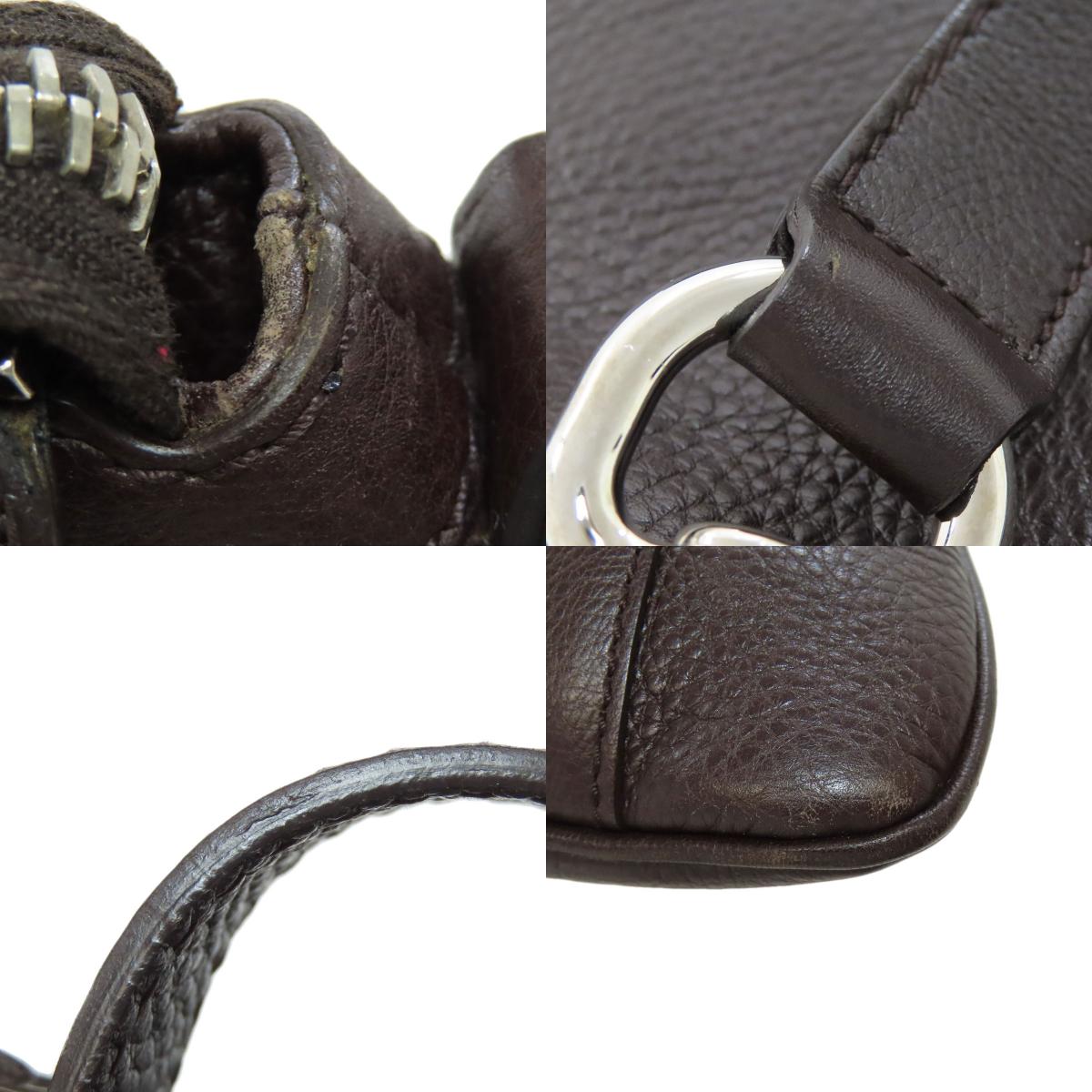 GUCCI グッチ 233329 ロゴ ショルダーバッグ カーフ レディース 中古