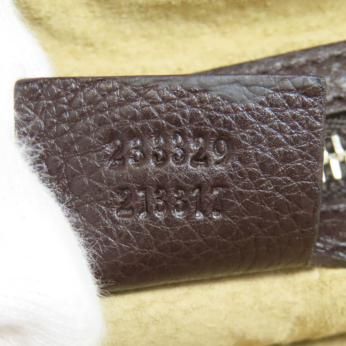 GUCCI グッチ 233329 ロゴ ショルダーバッグ カーフ レディース 中古