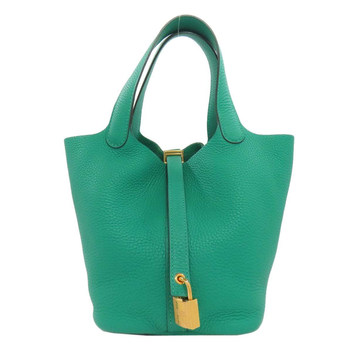 HERMES エルメス ピコタンロックPM ゴールド金具 ハンドバッグ トリヨンクレマンス レディース 中古
