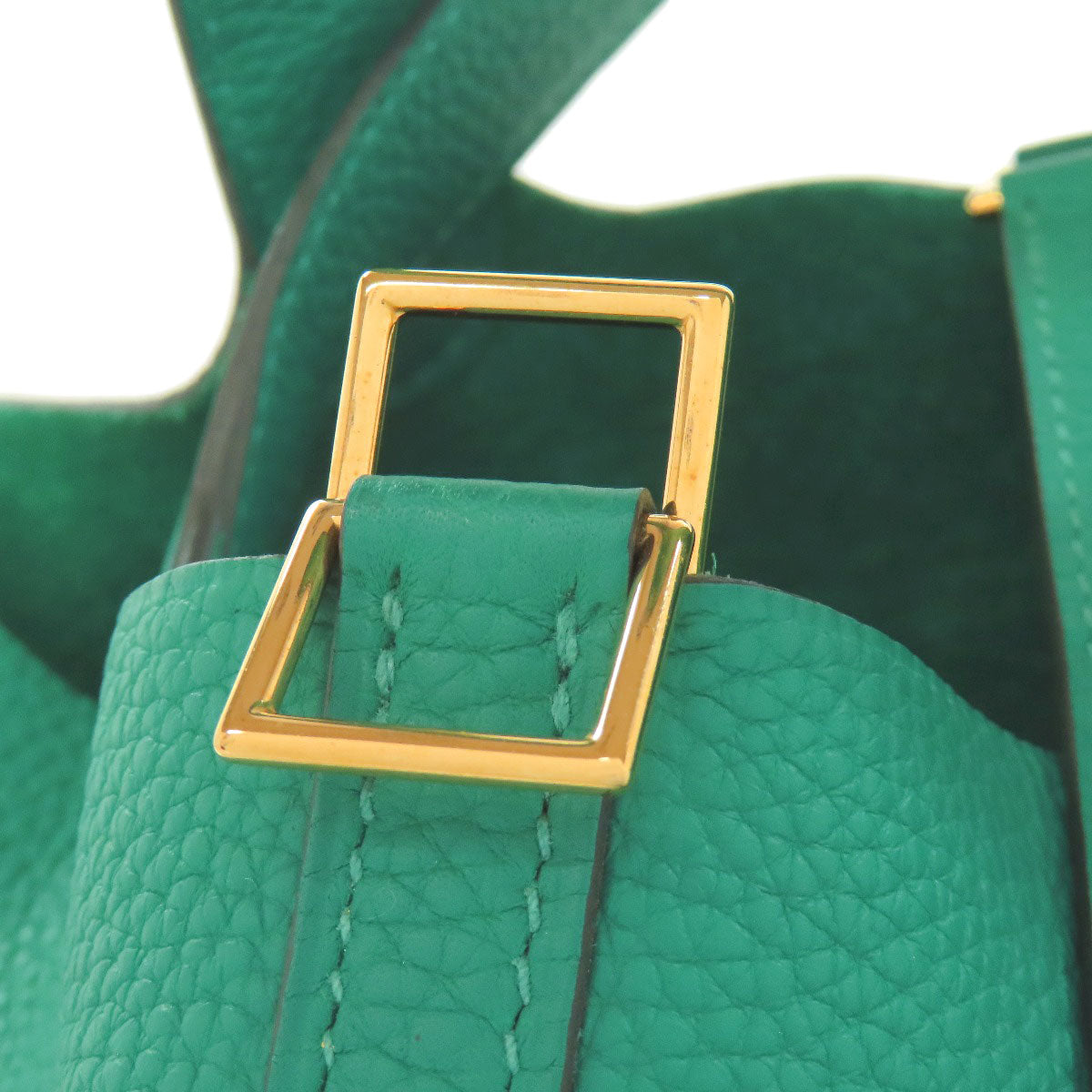 HERMES エルメス ピコタンロックPM ゴールド金具 ハンドバッグ トリヨンクレマンス レディース 中古