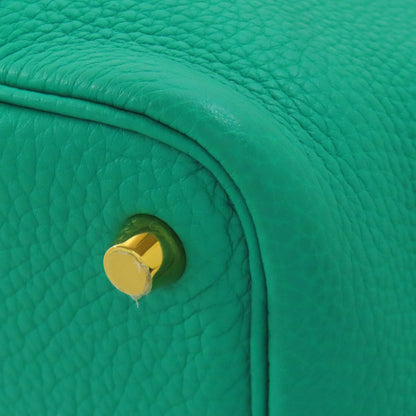 HERMES エルメス ピコタンロックPM ゴールド金具 ハンドバッグ トリヨンクレマンス レディース 中古