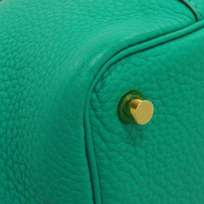 HERMES エルメス ピコタンロックPM ゴールド金具 ハンドバッグ トリヨンクレマンス レディース 中古