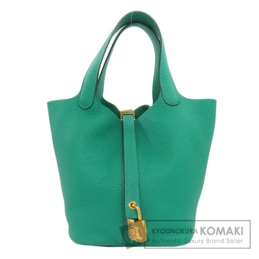 HERMES エルメス ピコタンロックPM ゴールド金具 ハンドバッグ トリヨンクレマンス レディース 中古