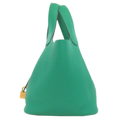 HERMES エルメス ピコタンロックPM ゴールド金具 ハンドバッグ トリヨンクレマンス レディース 中古