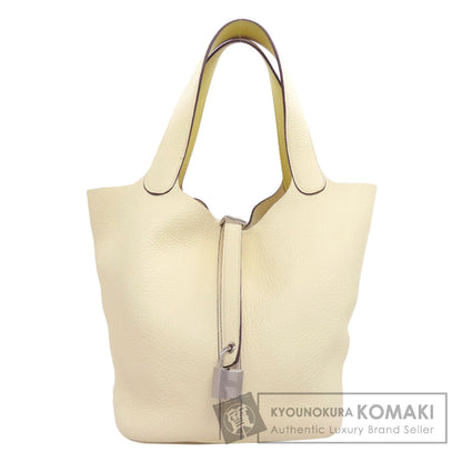 HERMES エルメス ピコタンロックMM シルバー金具 ハンドバッグ トリヨンクレマンス レディース 中古