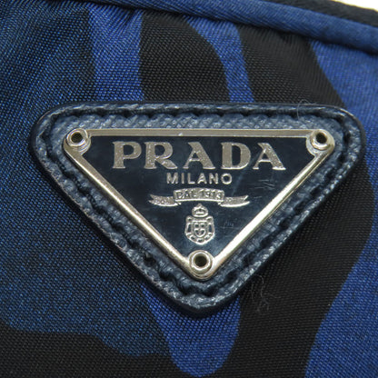 PRADA プラダ カモフラージュ柄 ミニショルダー ショルダーバッグ ナイロン レディース 中古