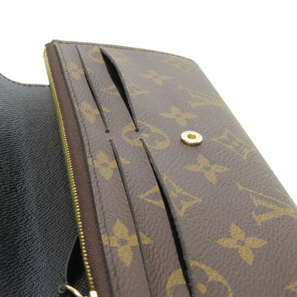 LOUIS VUITTON ルイヴィトン M82157 ポルトフォイユ・エミリー 長財布（小銭入れあり） モノグラムリバース レディース 中古