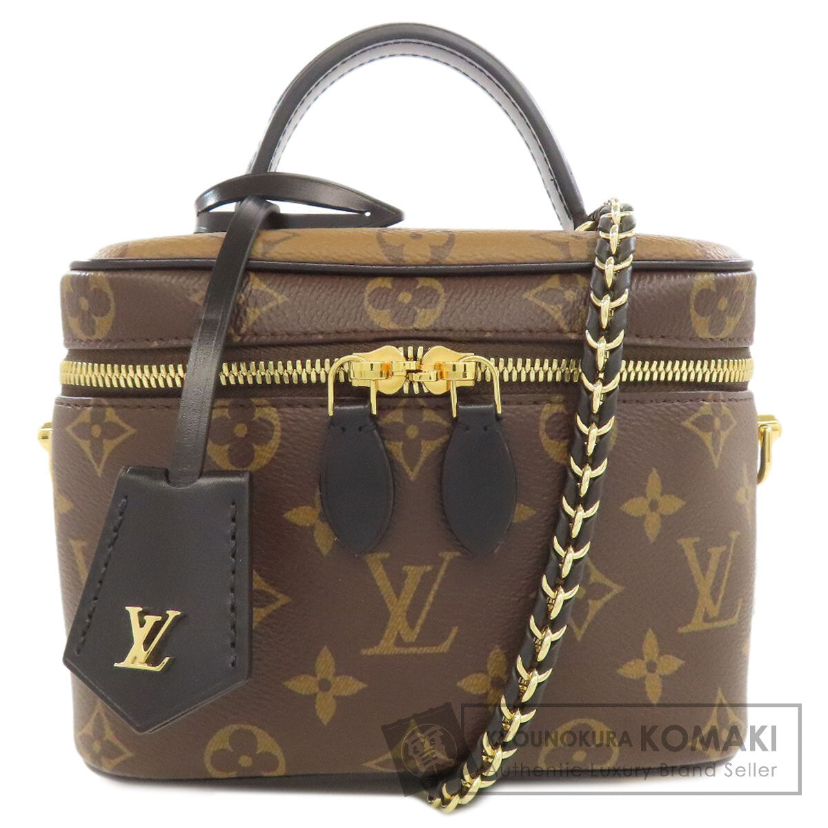 LOUIS VUITTON ルイヴィトン M45165 ヴァニティ NV PM ハンドバッグ モノグラムキャンバス レディース 中古