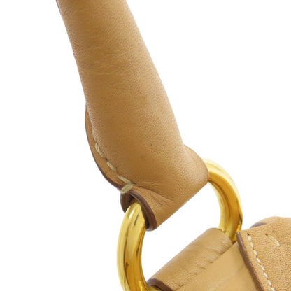 PRADA プラダ ロゴ ハンドバッグ レザー レディース 中古